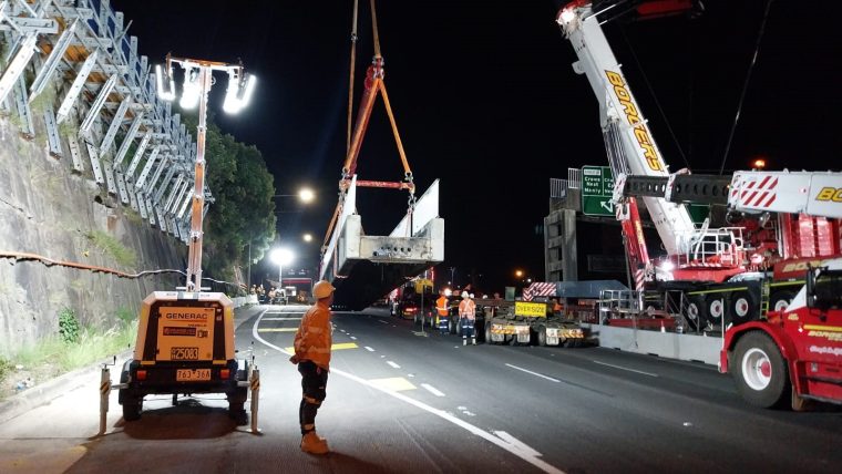 Warringah Freeway Overpass