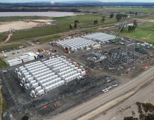 Photo of a renewables power station