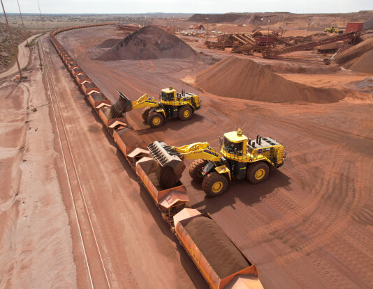 Photo of mining equipment